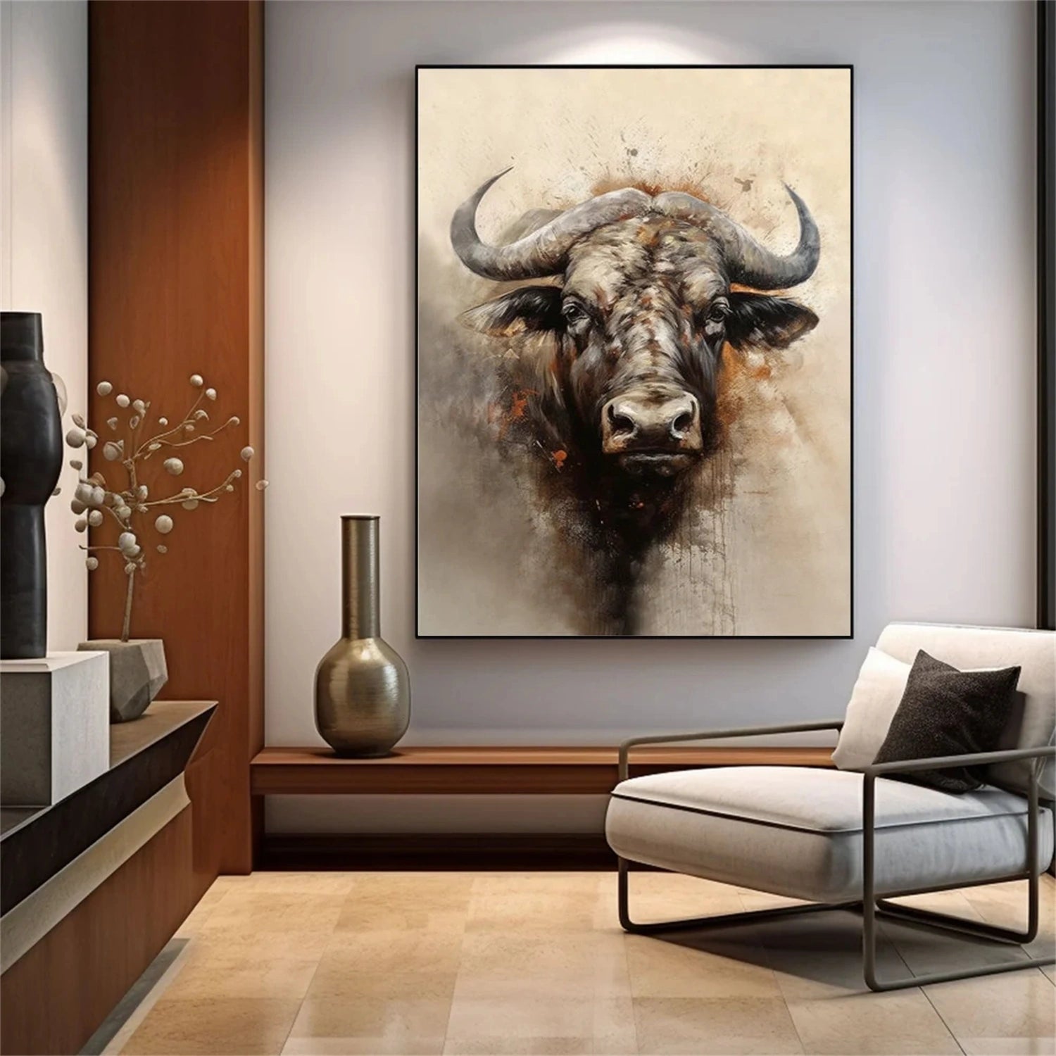 Abstract Animal Wall Art #AL134