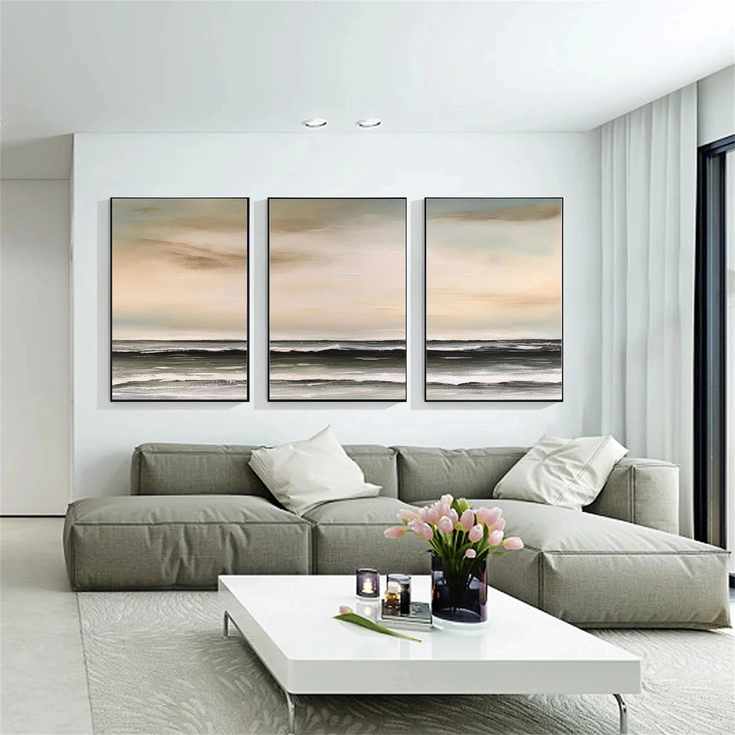 Sea & Sky Art  Set of 3 #MS106