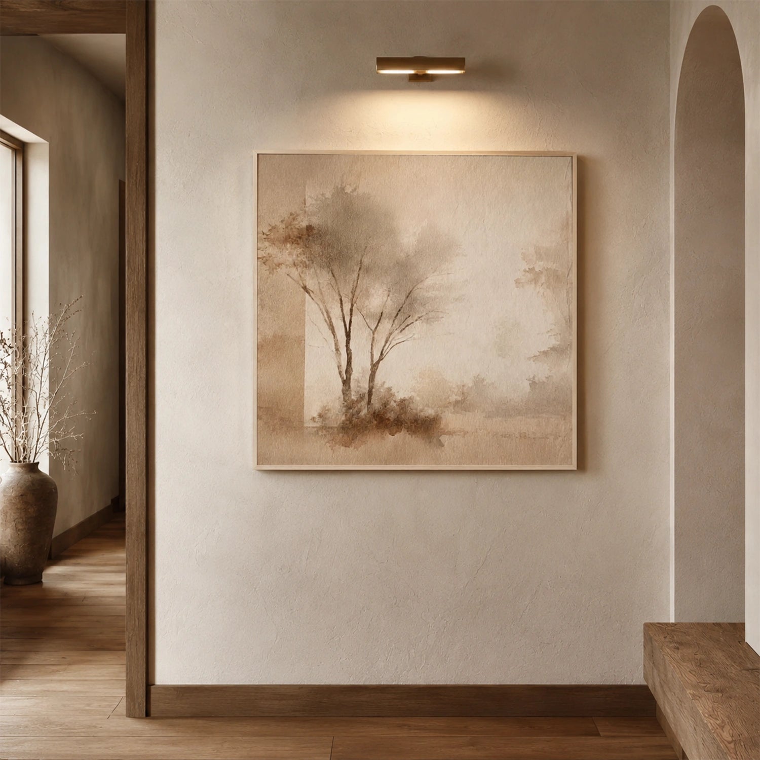 Flower & Tree Abstract Wall Art #ML261