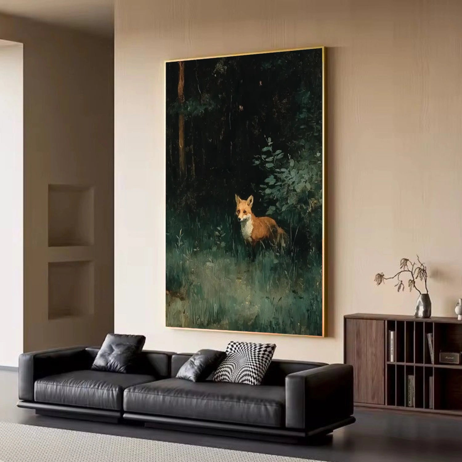 Abstract Animal Wall Art #AL189
