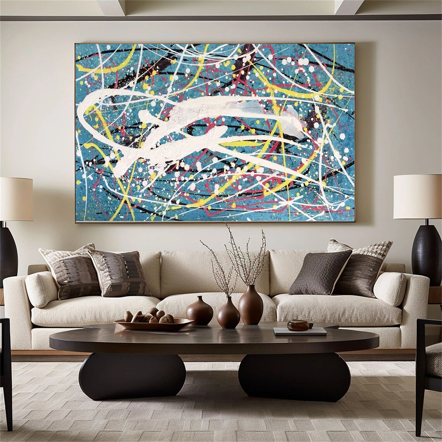 Pollock Art #JA003