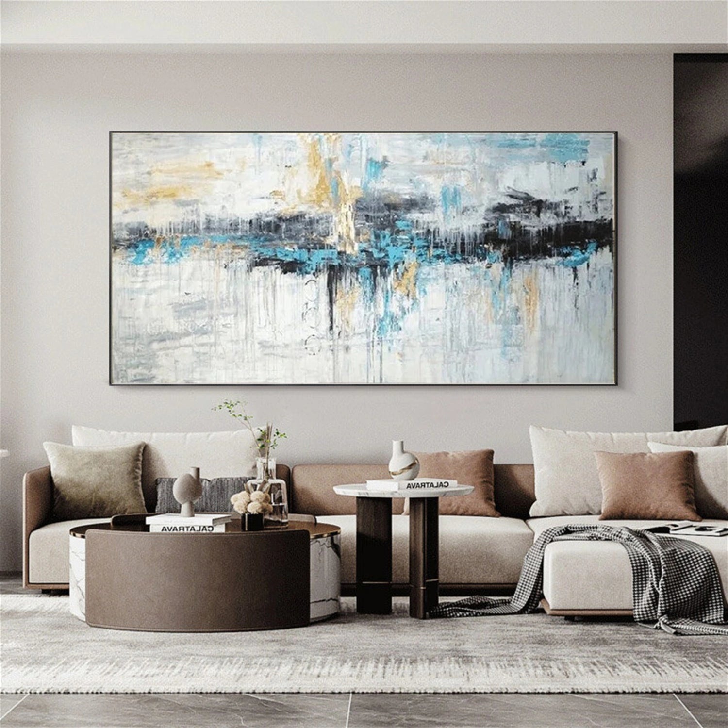 Abstract Canvas Art #WS694