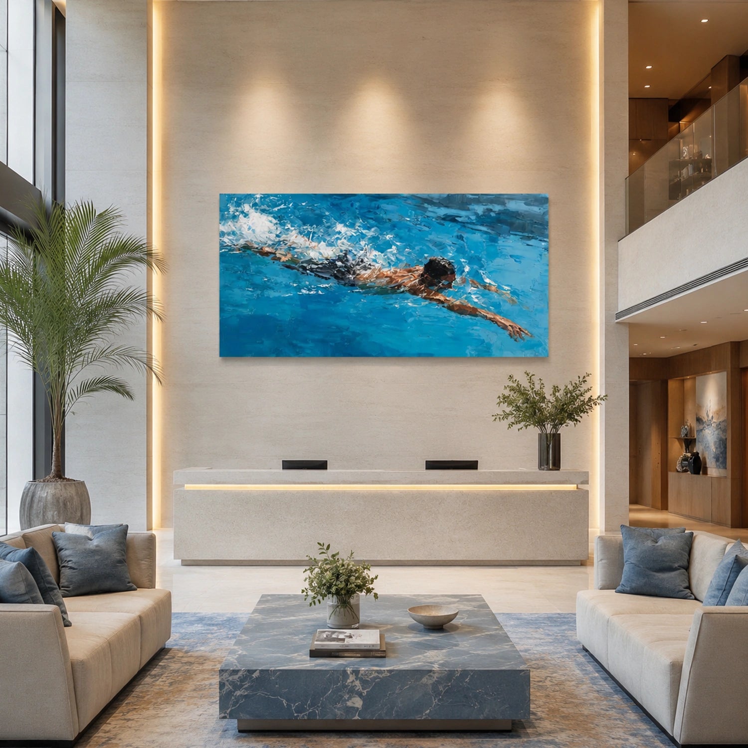 Swimming Sport Wall Art #SA111