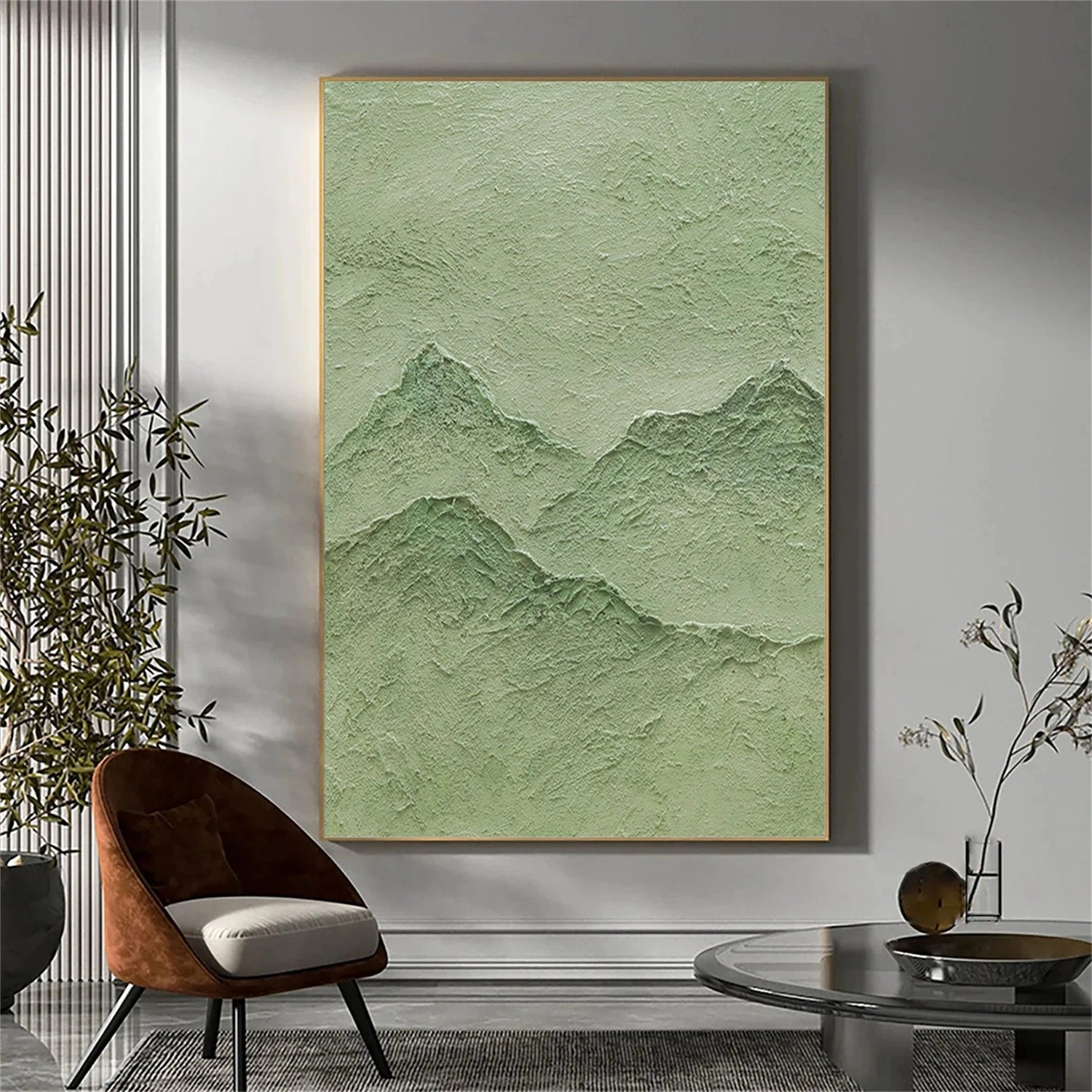Minimalist Mountain Canvas Art #MM299