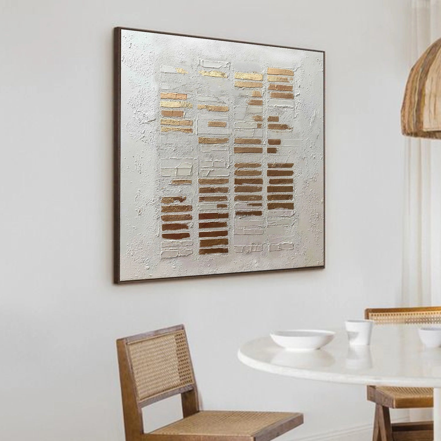 Wabi Sabi Textured Canvas Art #WS931