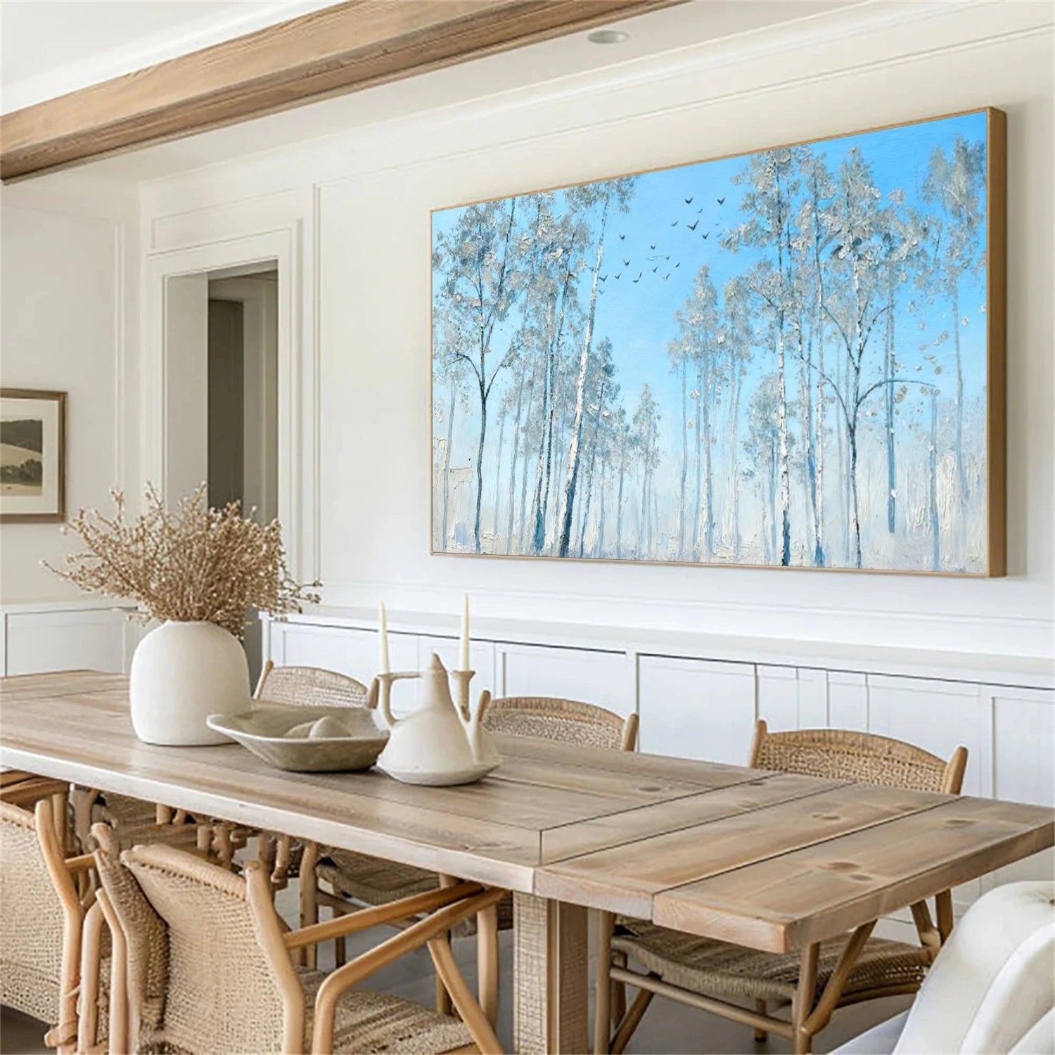 Flower & Tree Abstract Wall Art #ML179