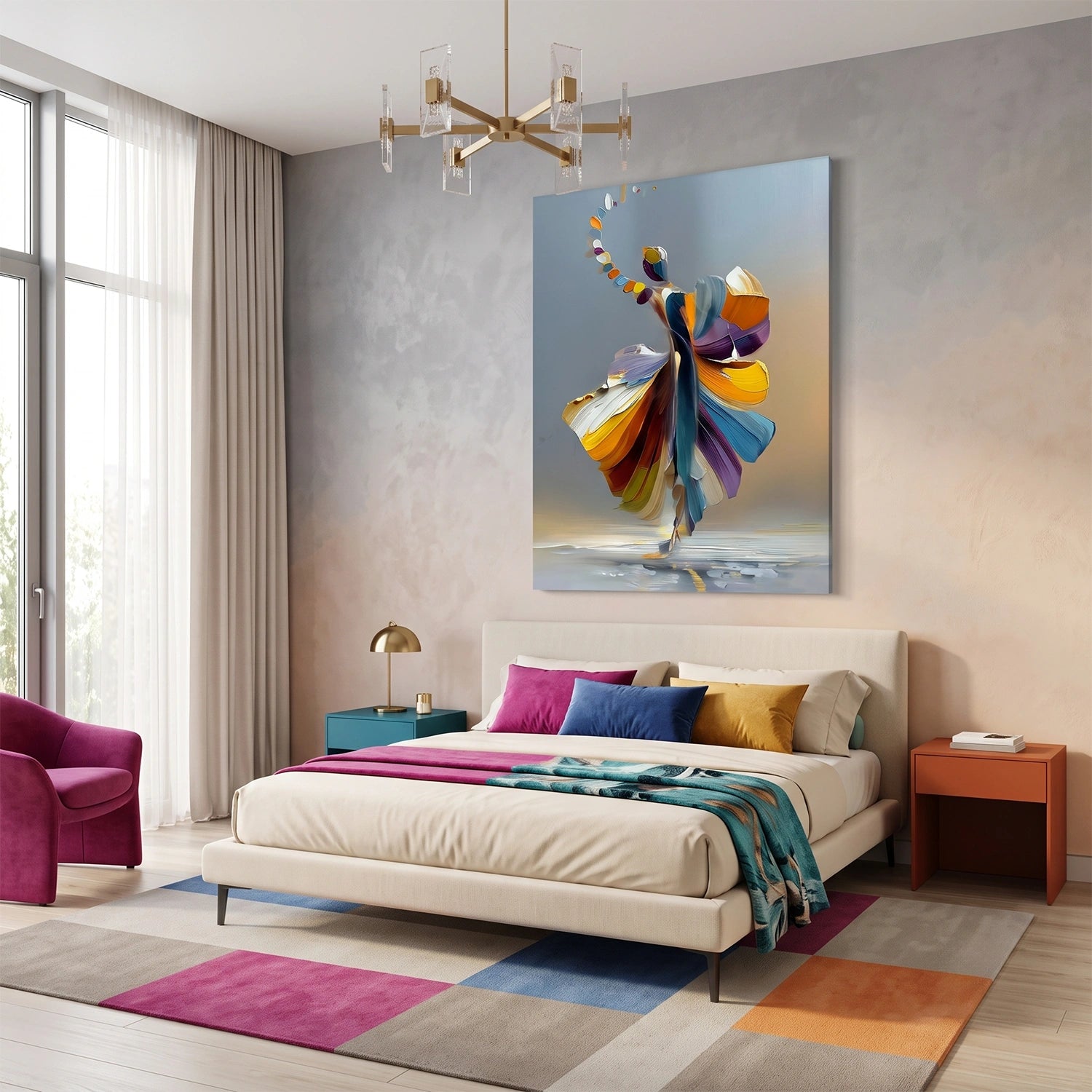Abstract Portrait Wall Art #AP130