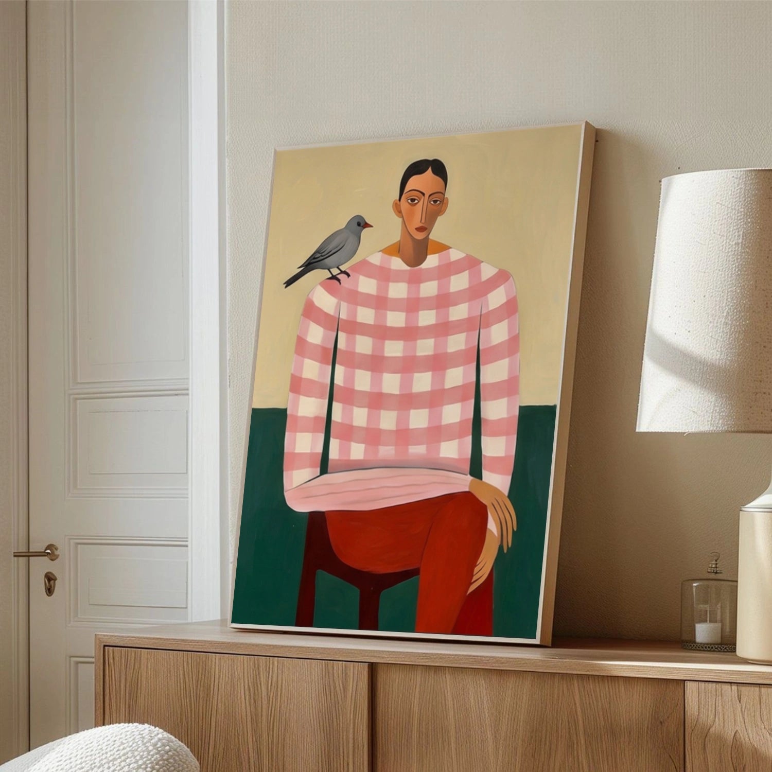 Abstract Portrait Wall Art #AP132