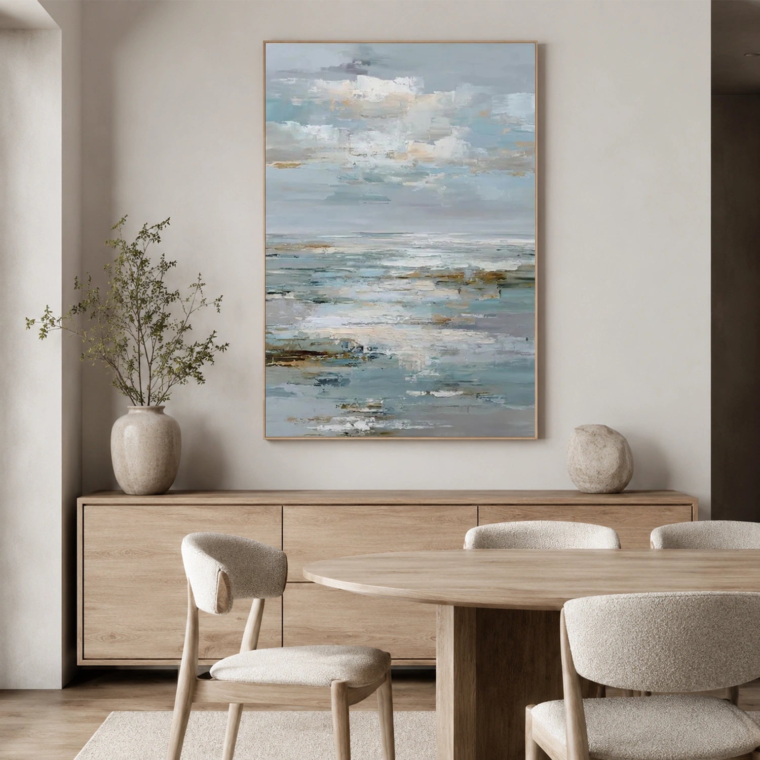Sea & Sky Abstract Wall Art #MS359