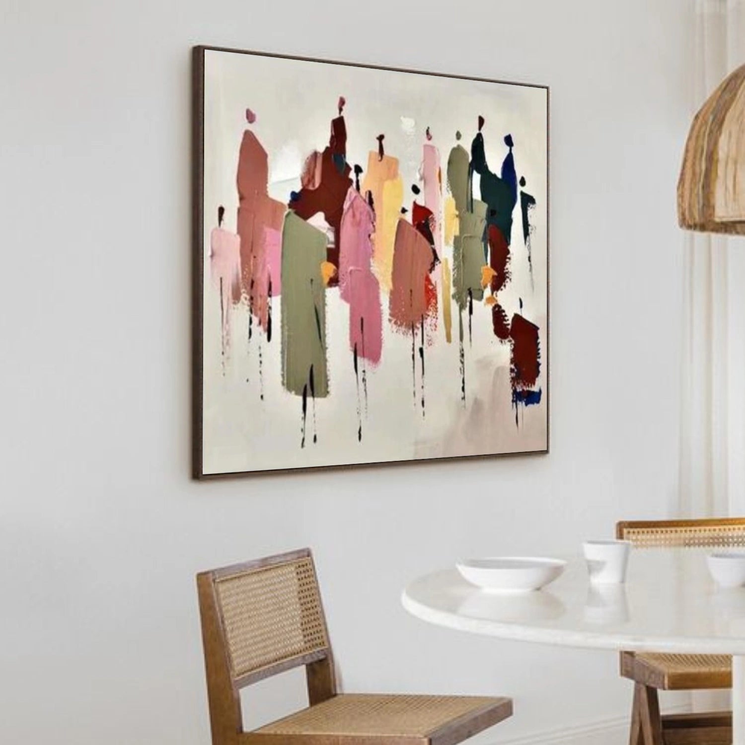 Abstract Portrait Wall Art #AP083