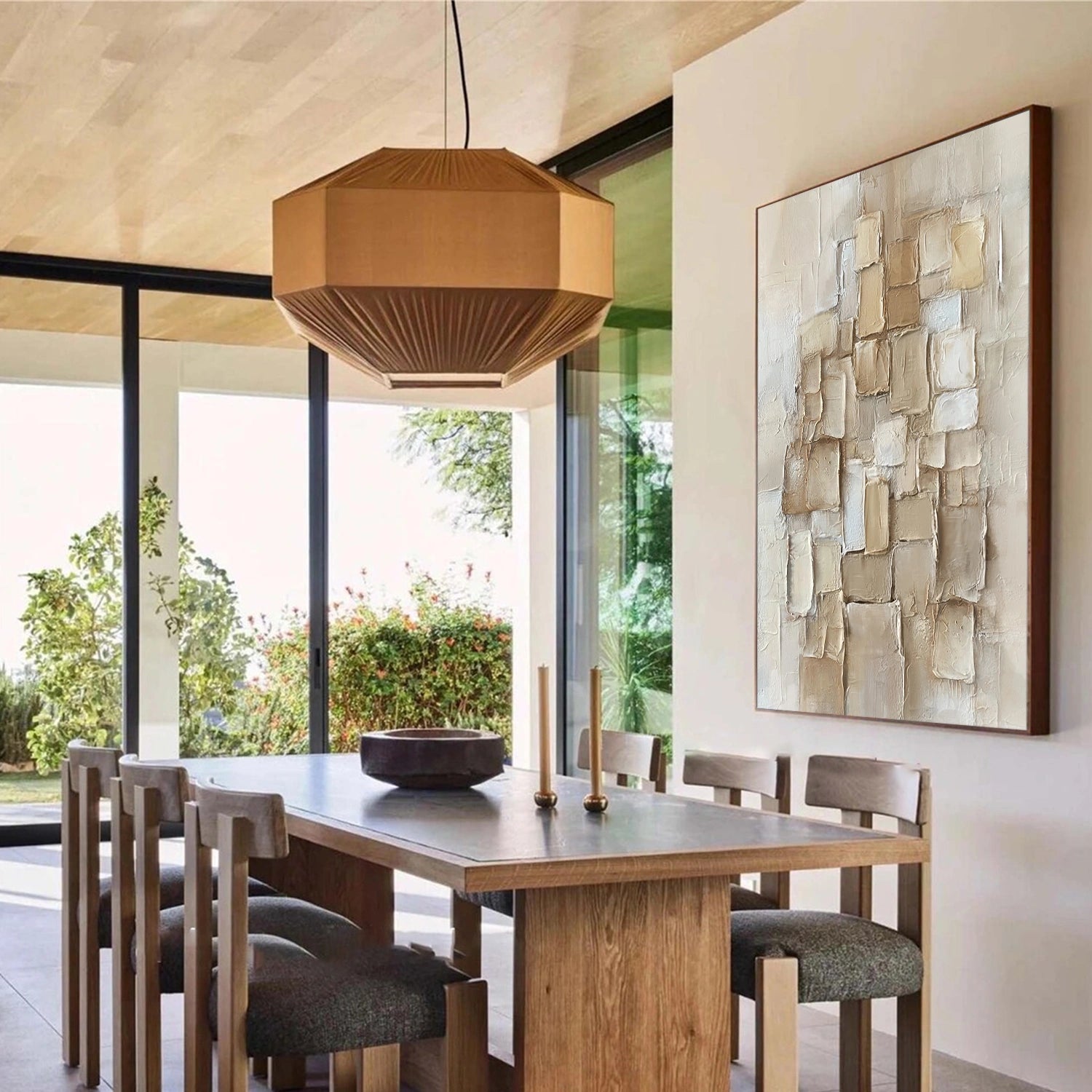 Abstract Textured Canvas Art #WS821