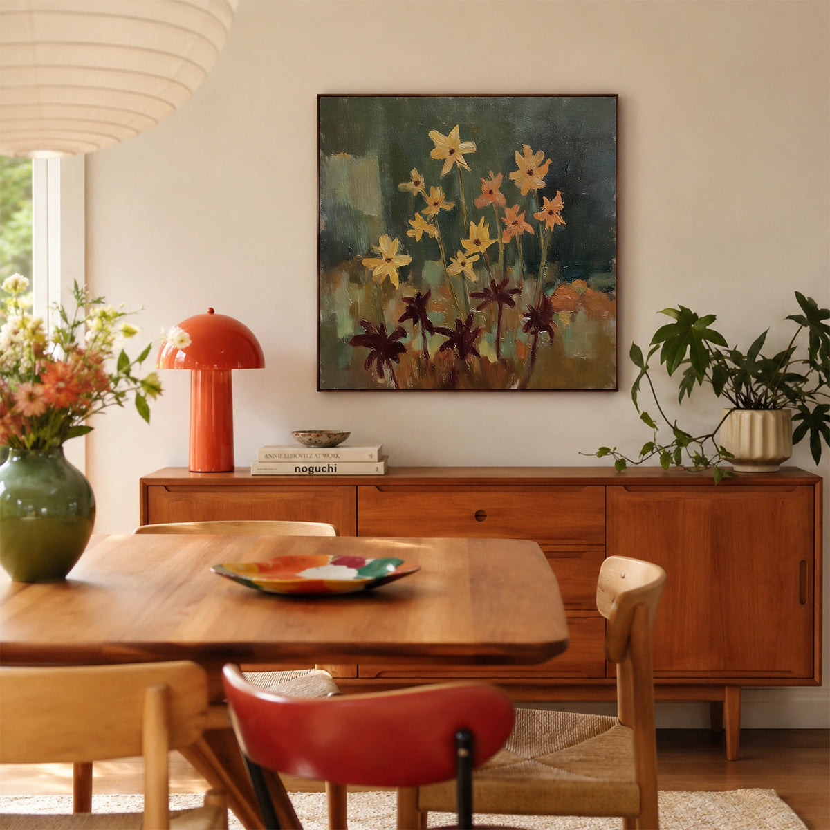Flower & Tree Abstract Wall Art #ML272