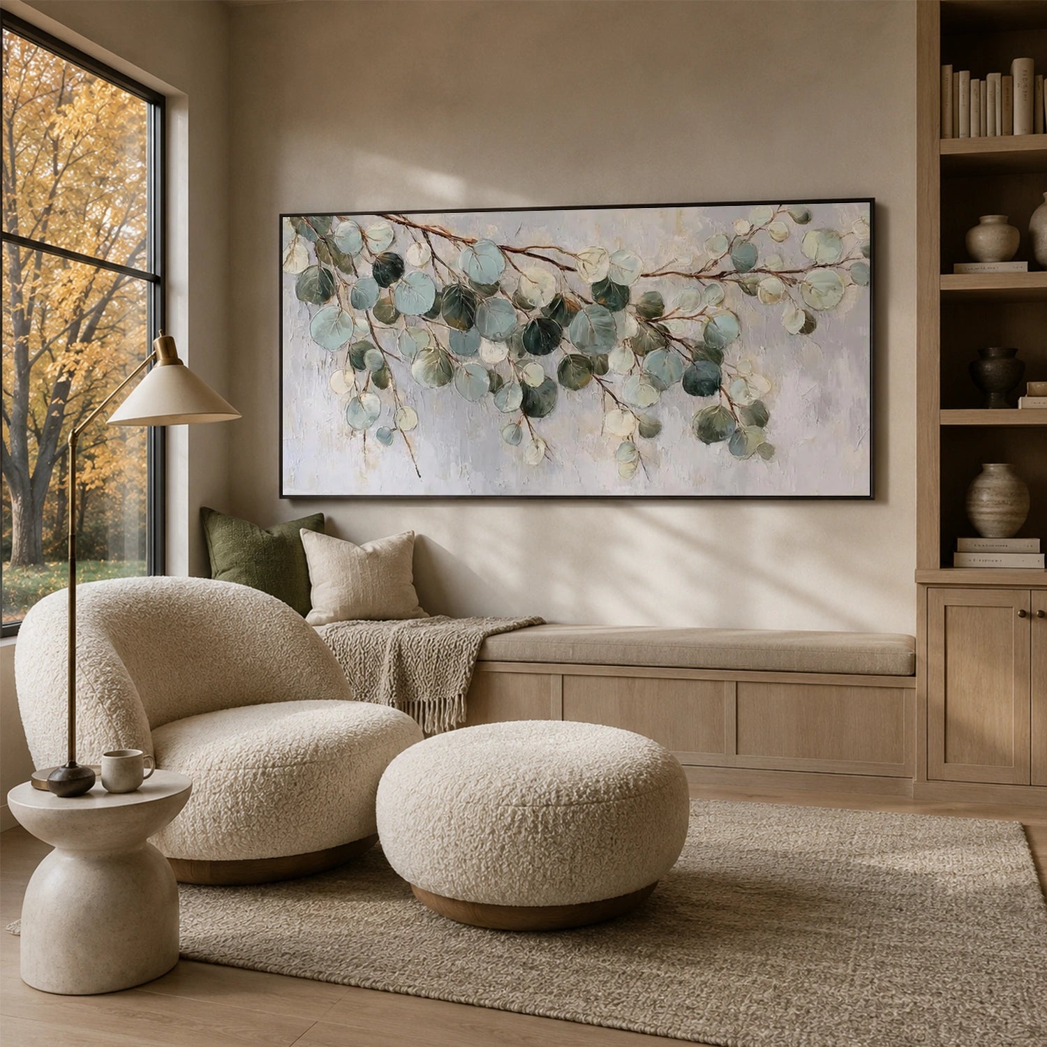 Flower & Tree Abstract Wall Art #ML280
