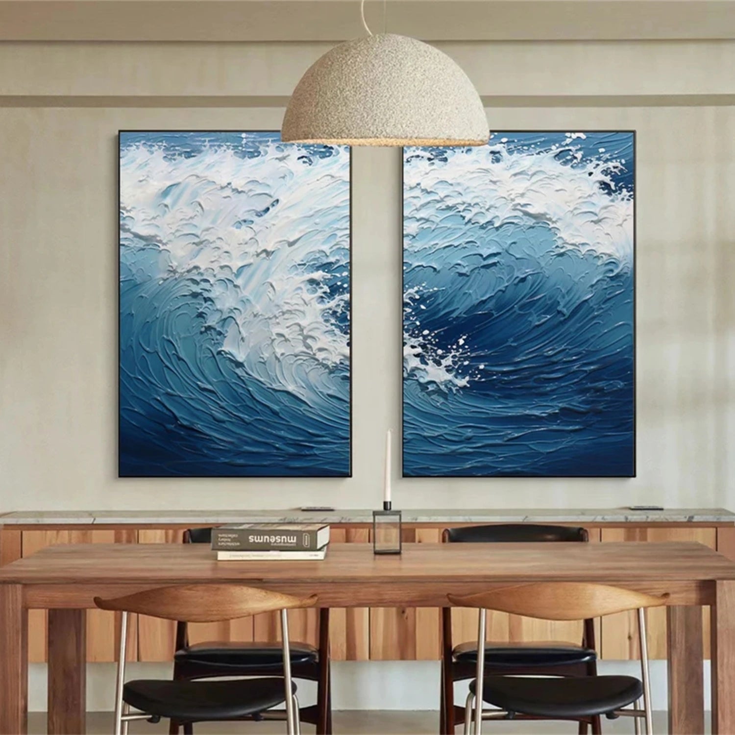 Minimalist Sea & Sky Art Set of 2 #MS031