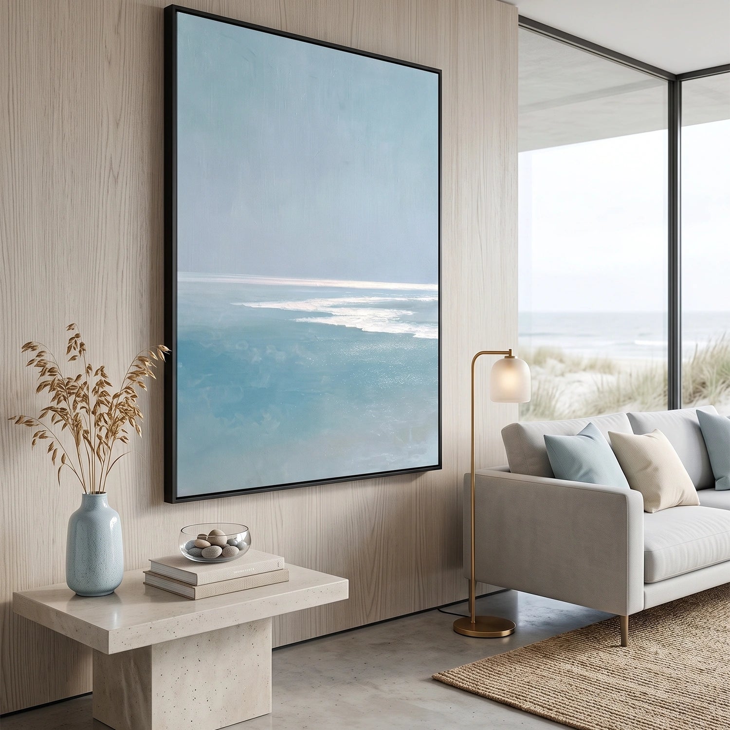 Sea & Sky Abstract Wall Art #MS301