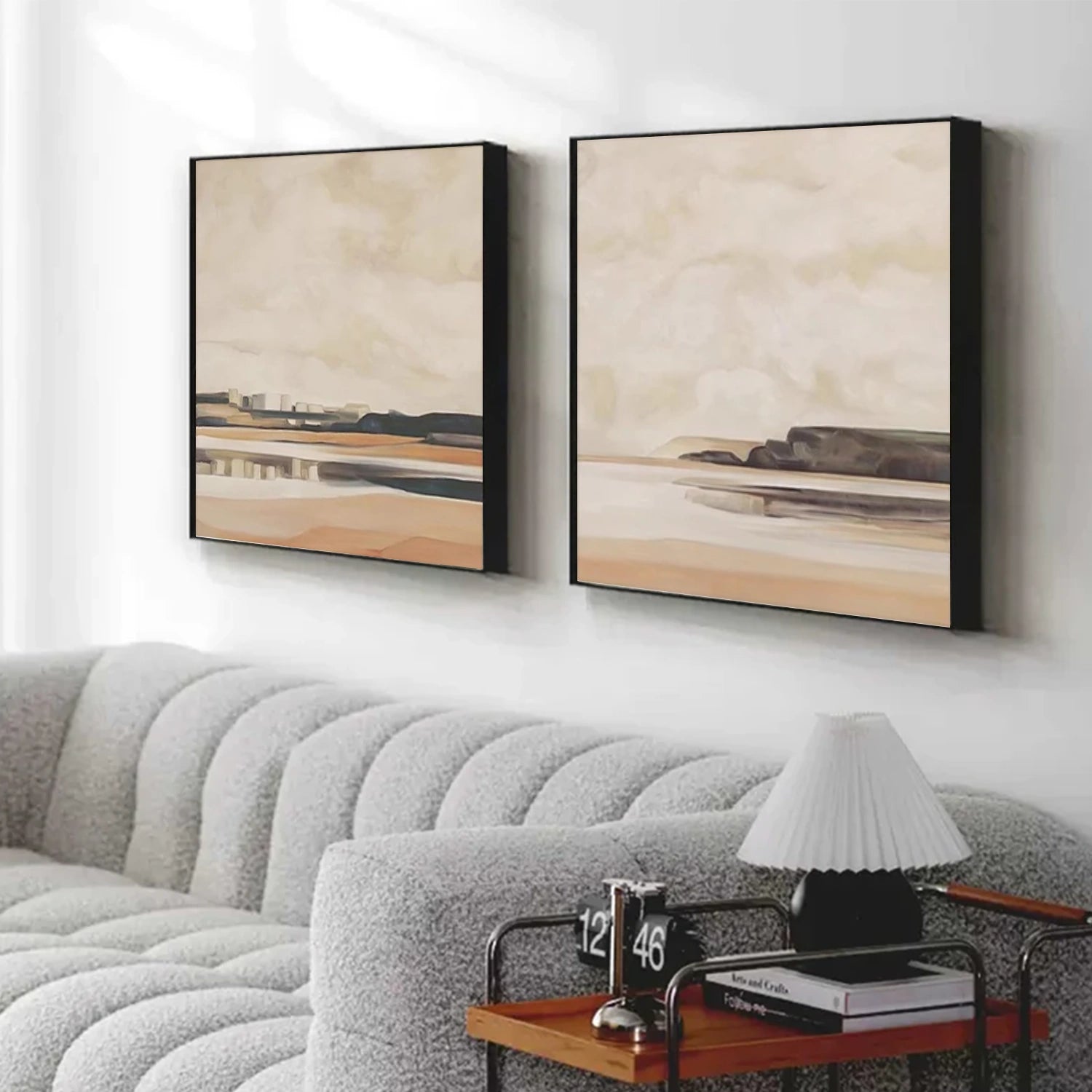 Abstract Canvas Art Set of 2 #WS884