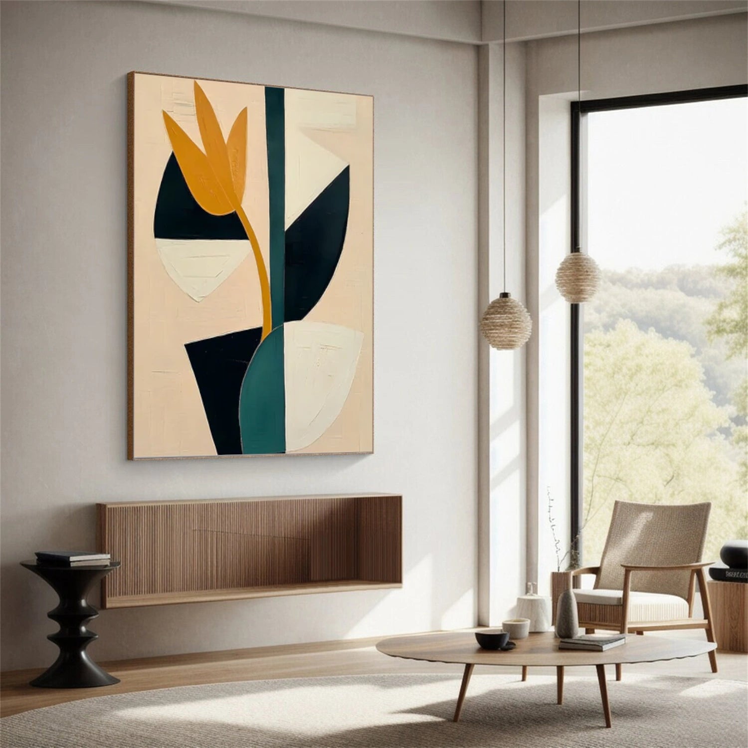 Abstract Canvas Art #WS737