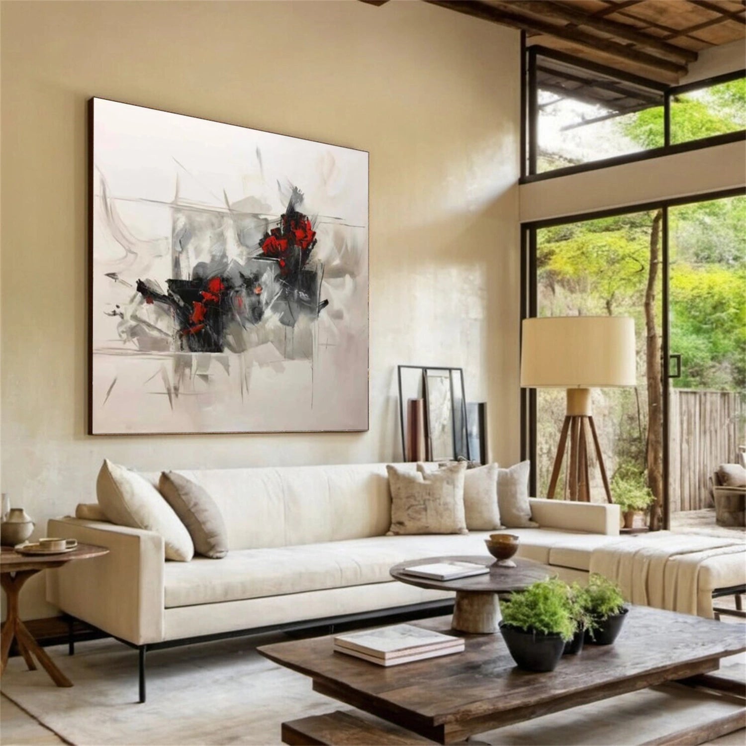 Abstract Canvas Art #WS964