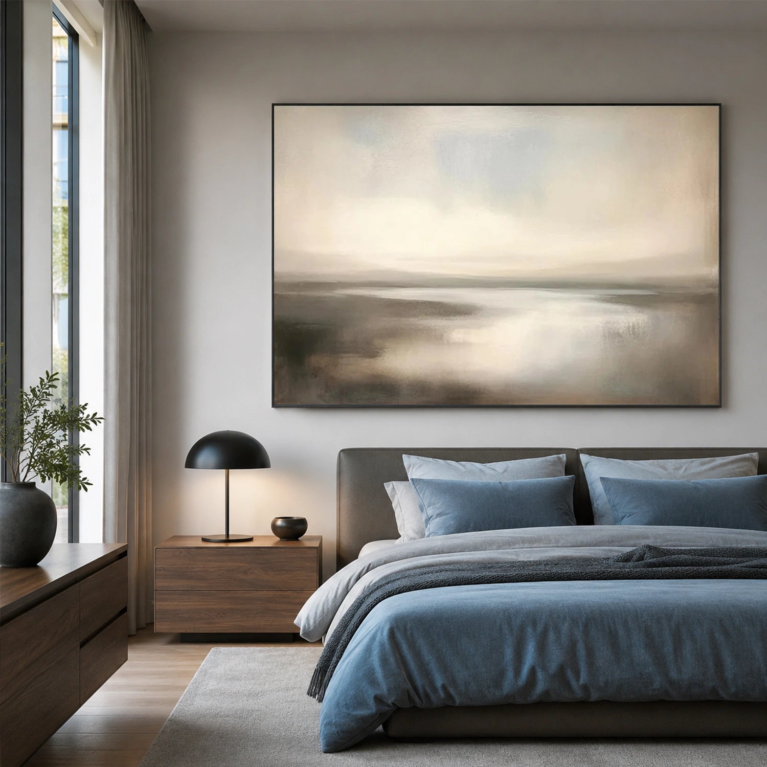 Sea & Sky Abstract Wall Art #MS356
