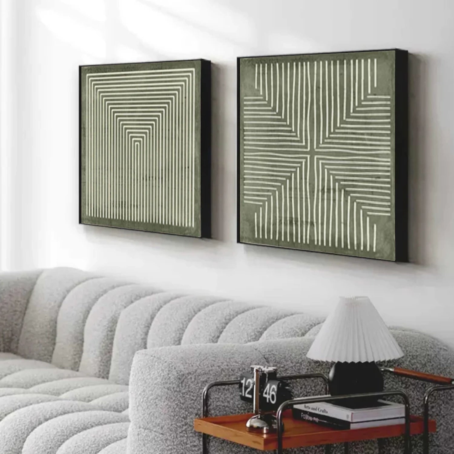 Minimalist Canvas Art Set of 2 #MM263