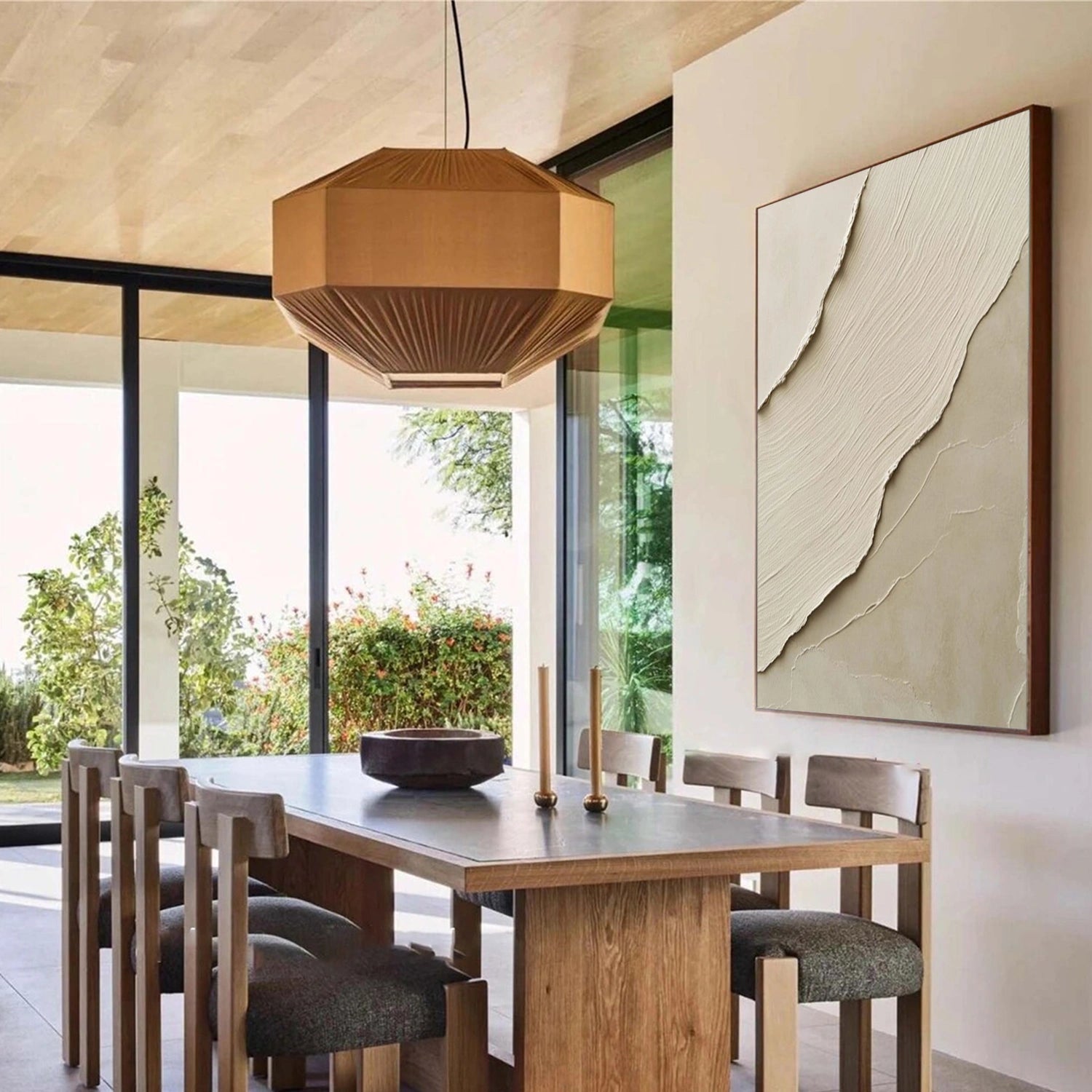 Minimalist Textured Canvas Art #MM353