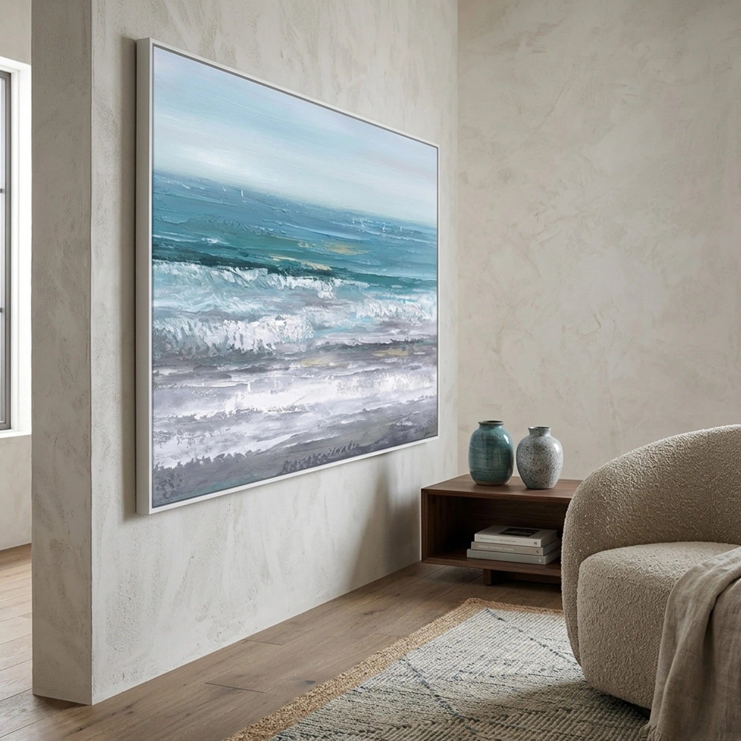 Sea & Sky Abstract Wall Art #MS308