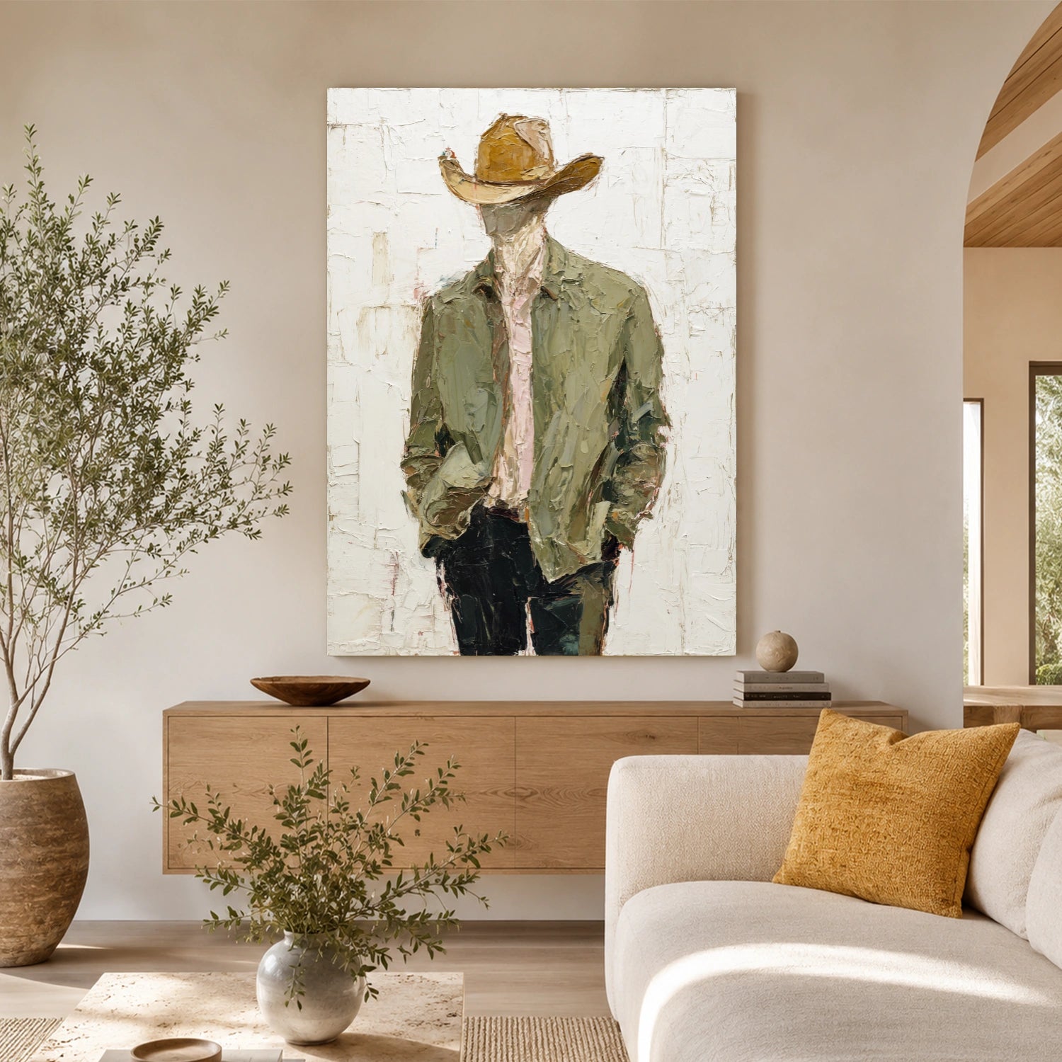 Western Cowboy Art #VA129