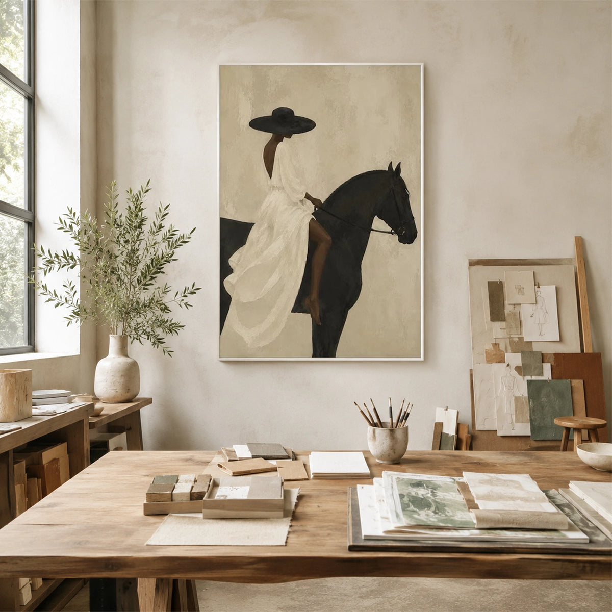 Western Cowboy Art #VA223