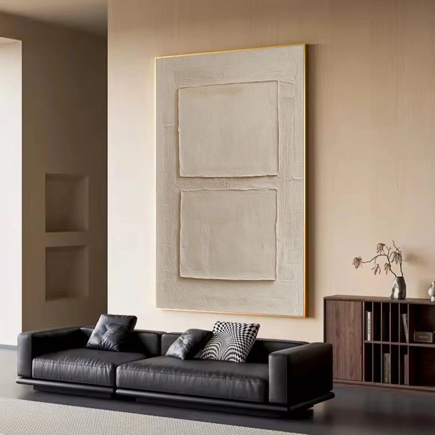 Minimalist Textured Canvas Art #MM355