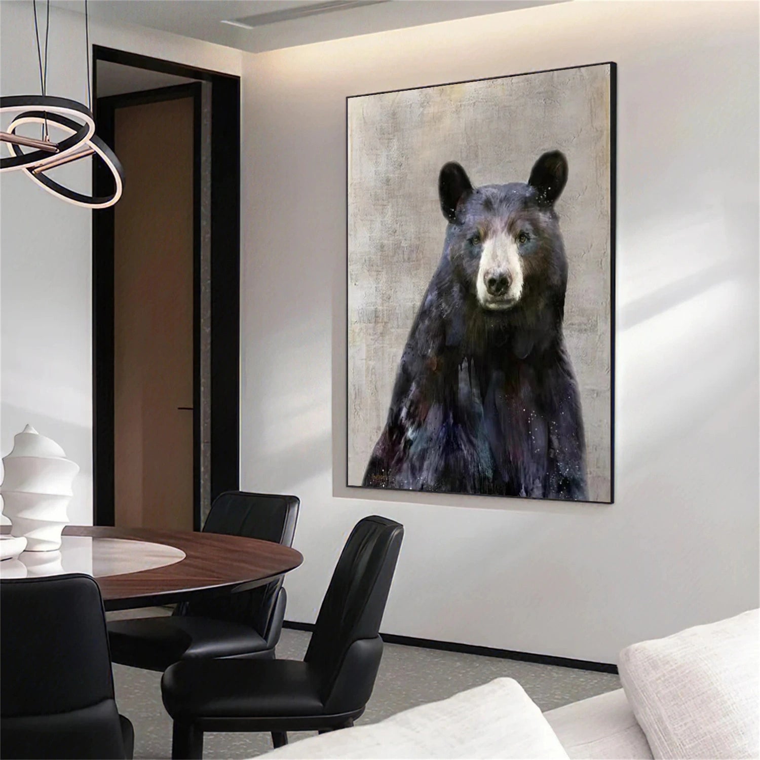 Colorful Abstract Animal Wall Art #AL072