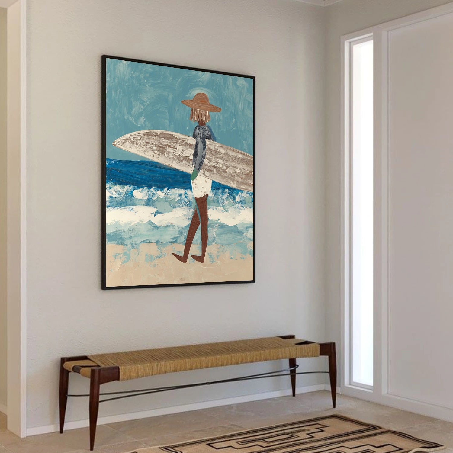 Abstract Portrait Wall Art #AP100