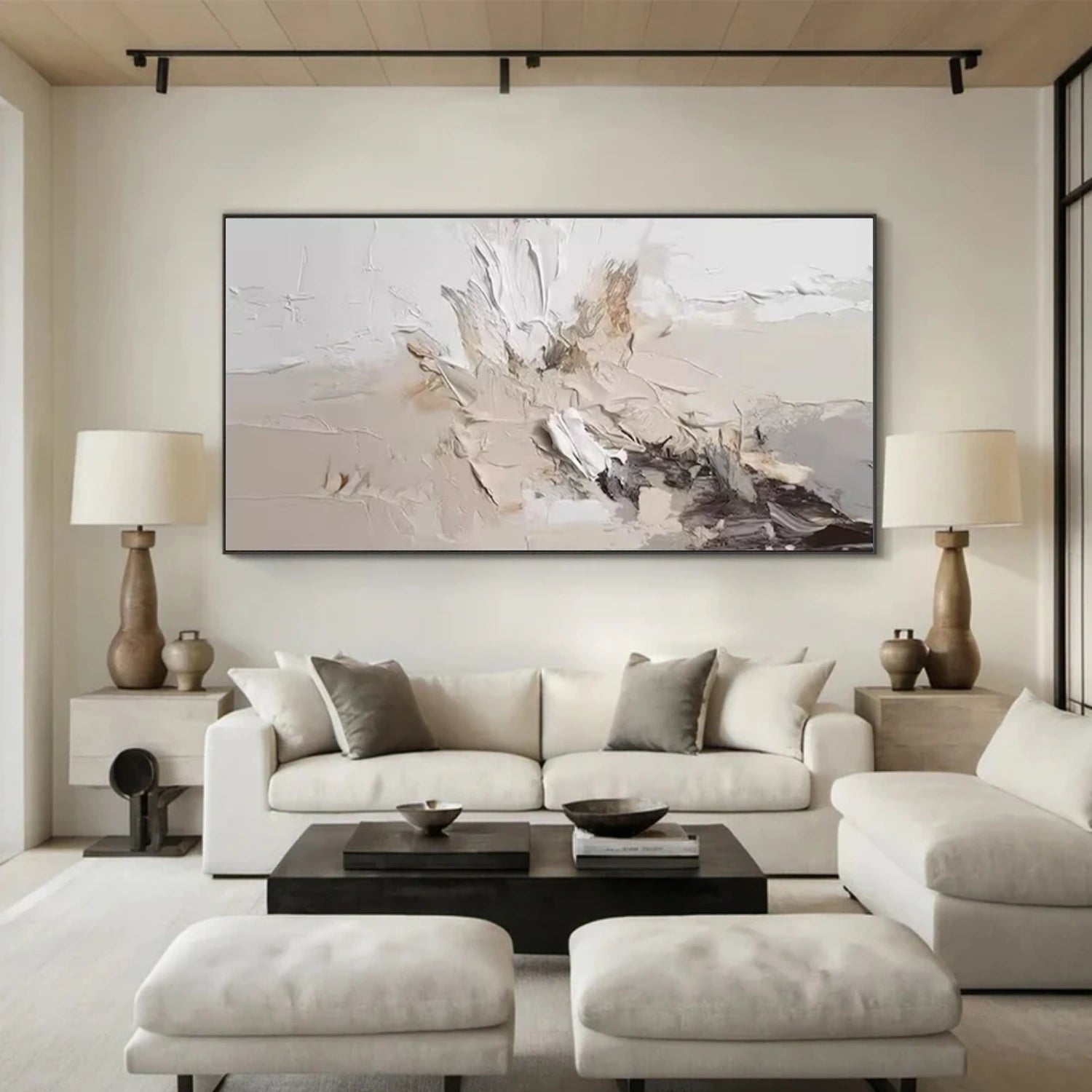 Abstract Textured Canvas Art #WS880