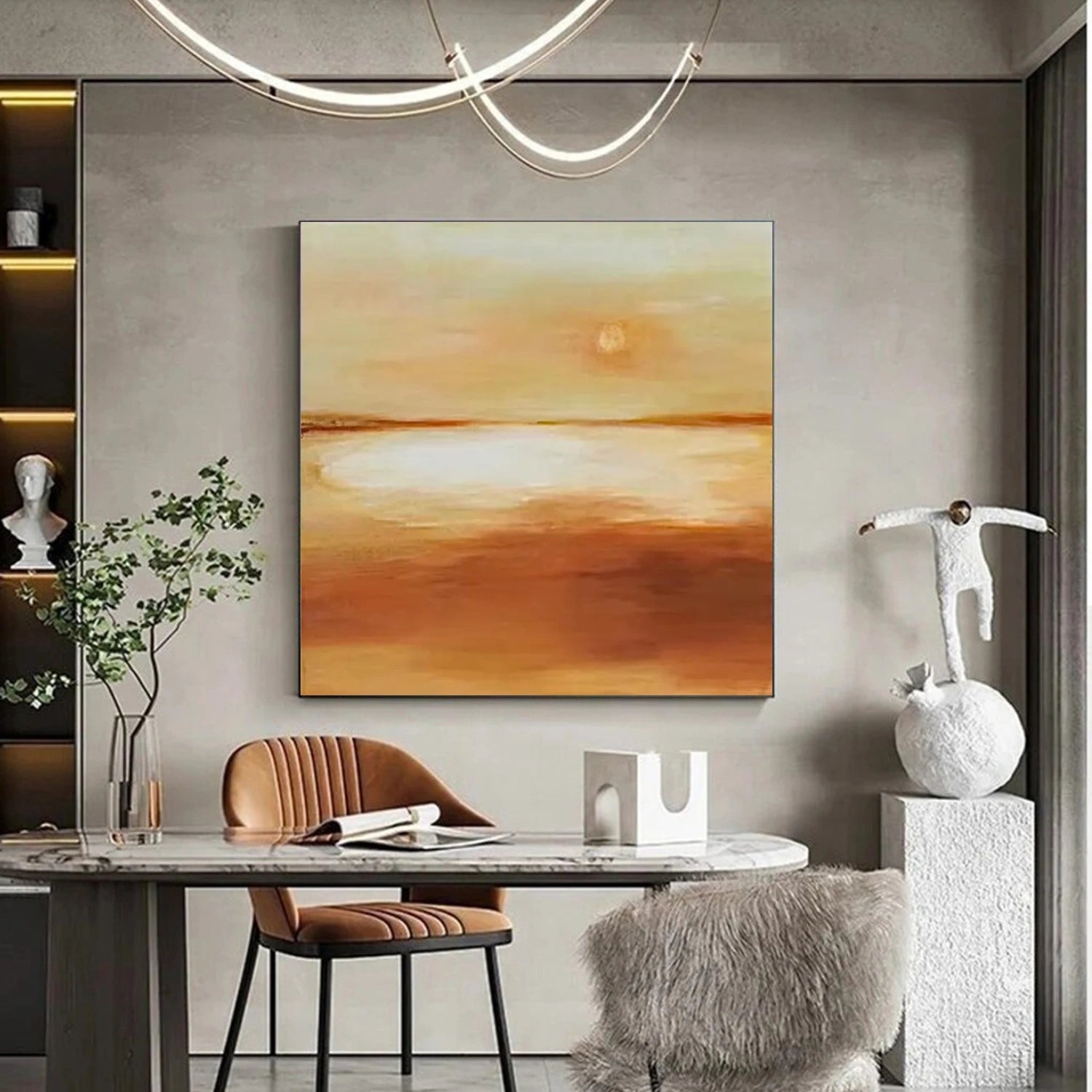 Minimalist Sea & Sky Art #MS121