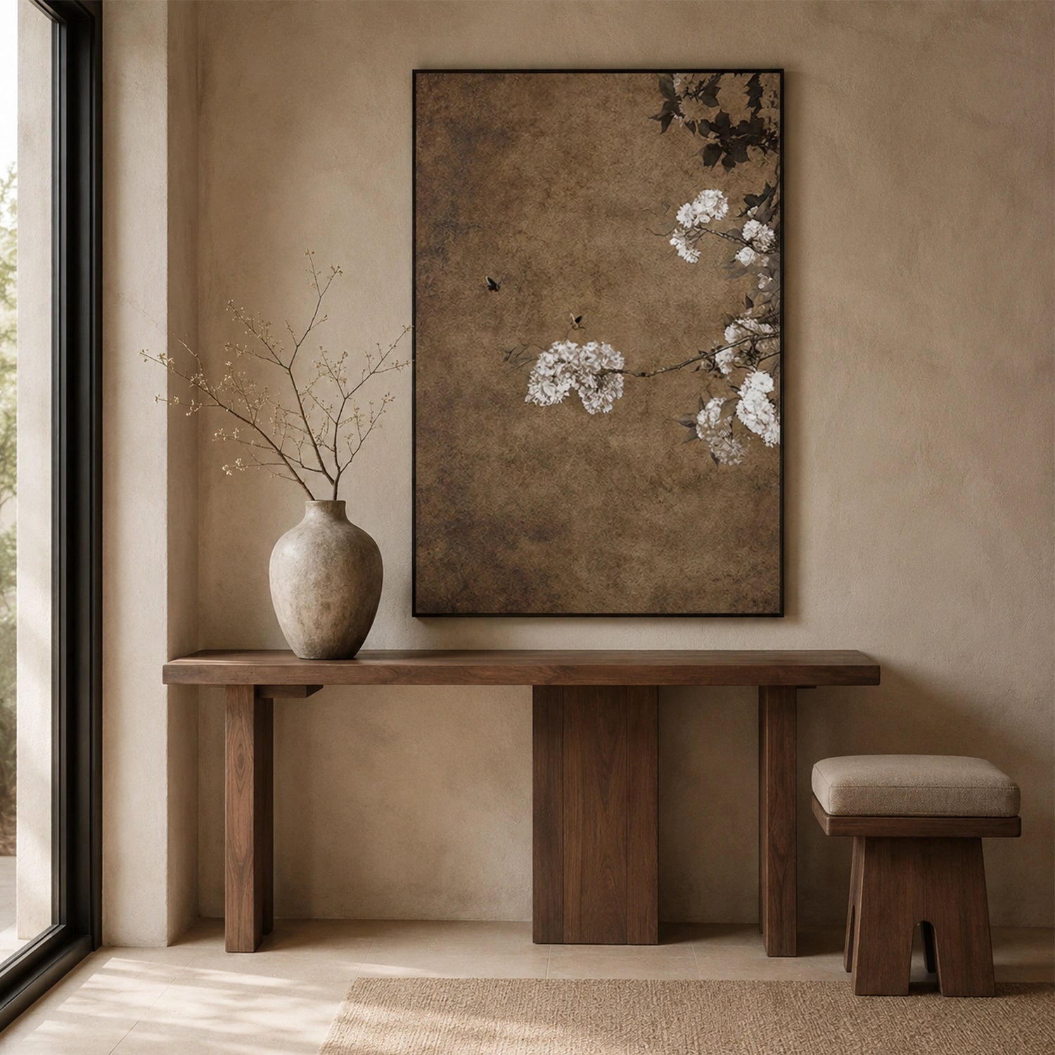 Flower & Tree Abstract Wall Art #ML281