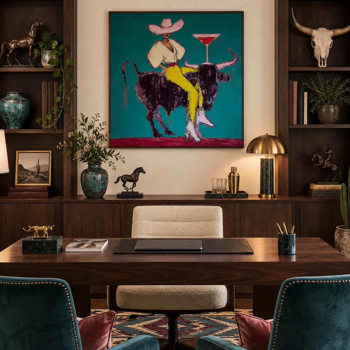 Western Cowboy Art #VA218