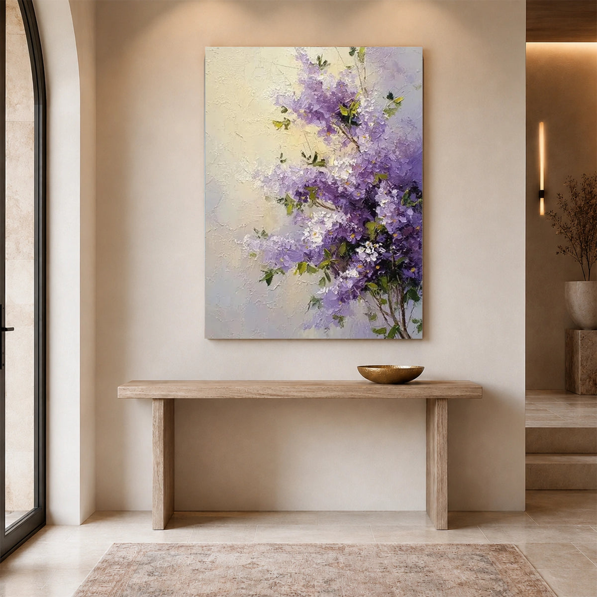 Flower & Tree Abstract Wall Art #ML288