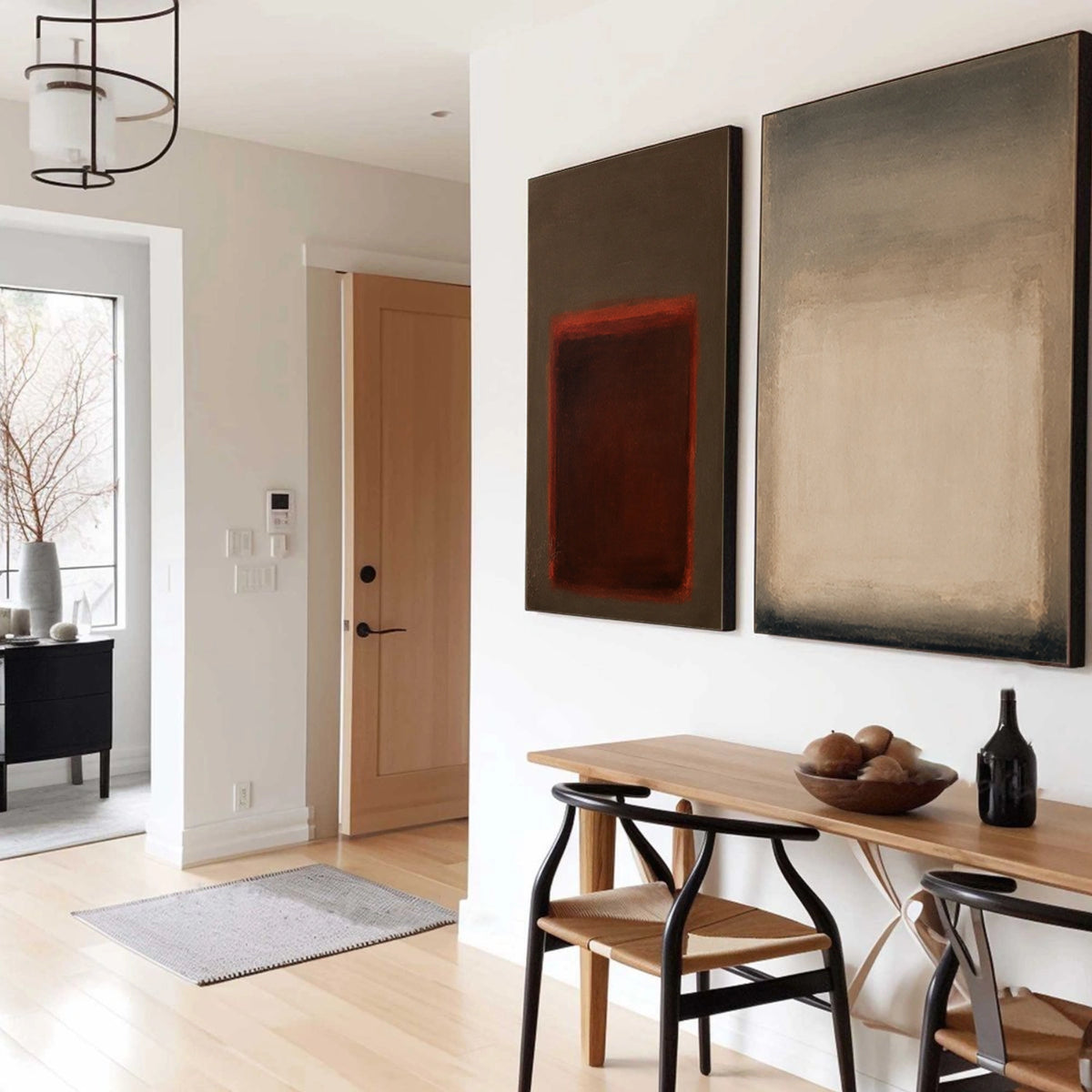 Abstract Canvas Art Set of 2 #WS1222
