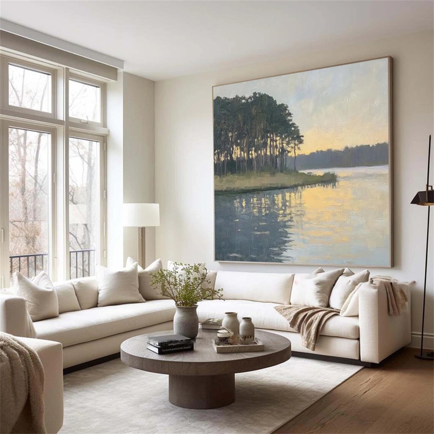 Sea & Sky Abstract Wall Art #MS168