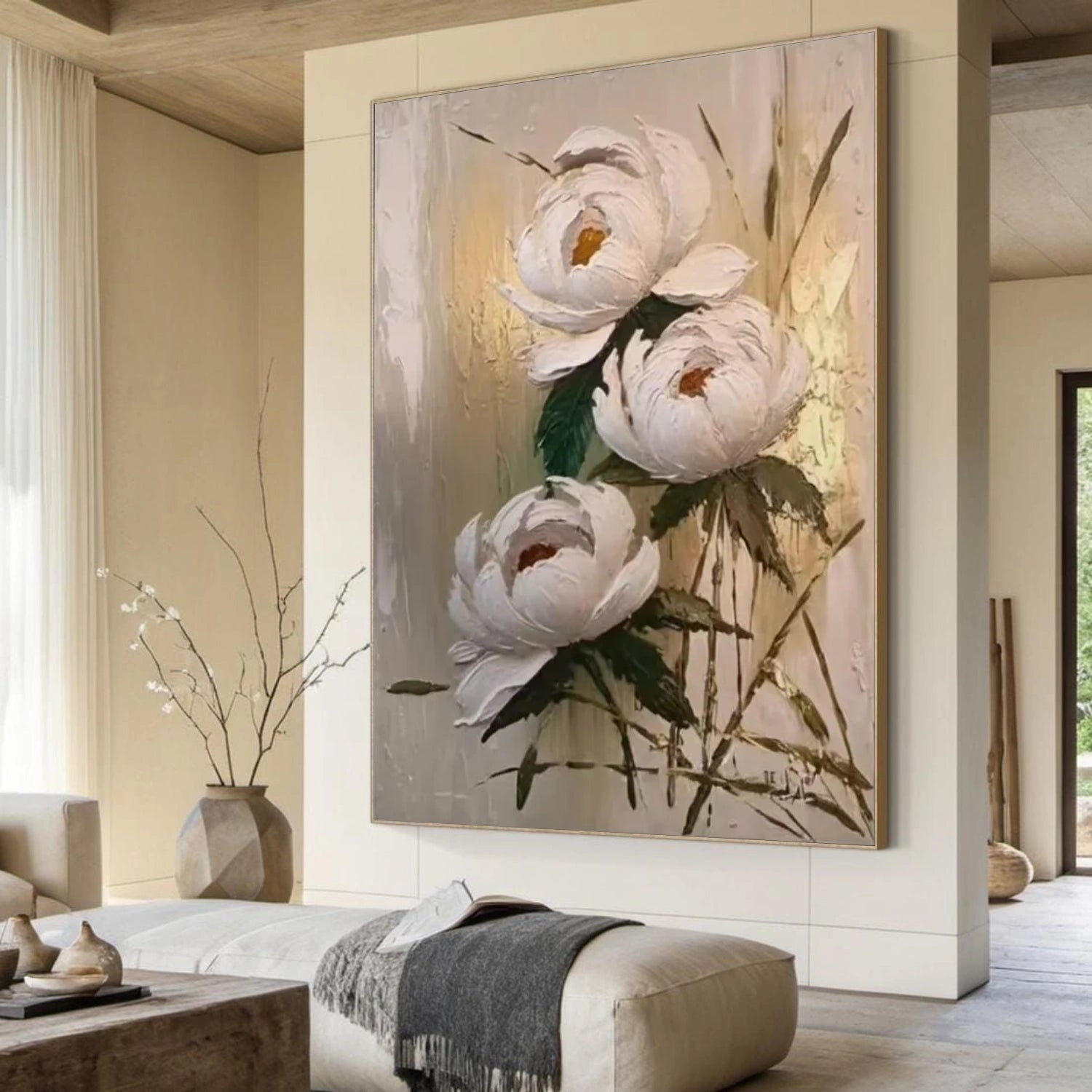 Flower & Tree Abstract Wall Art #ML199