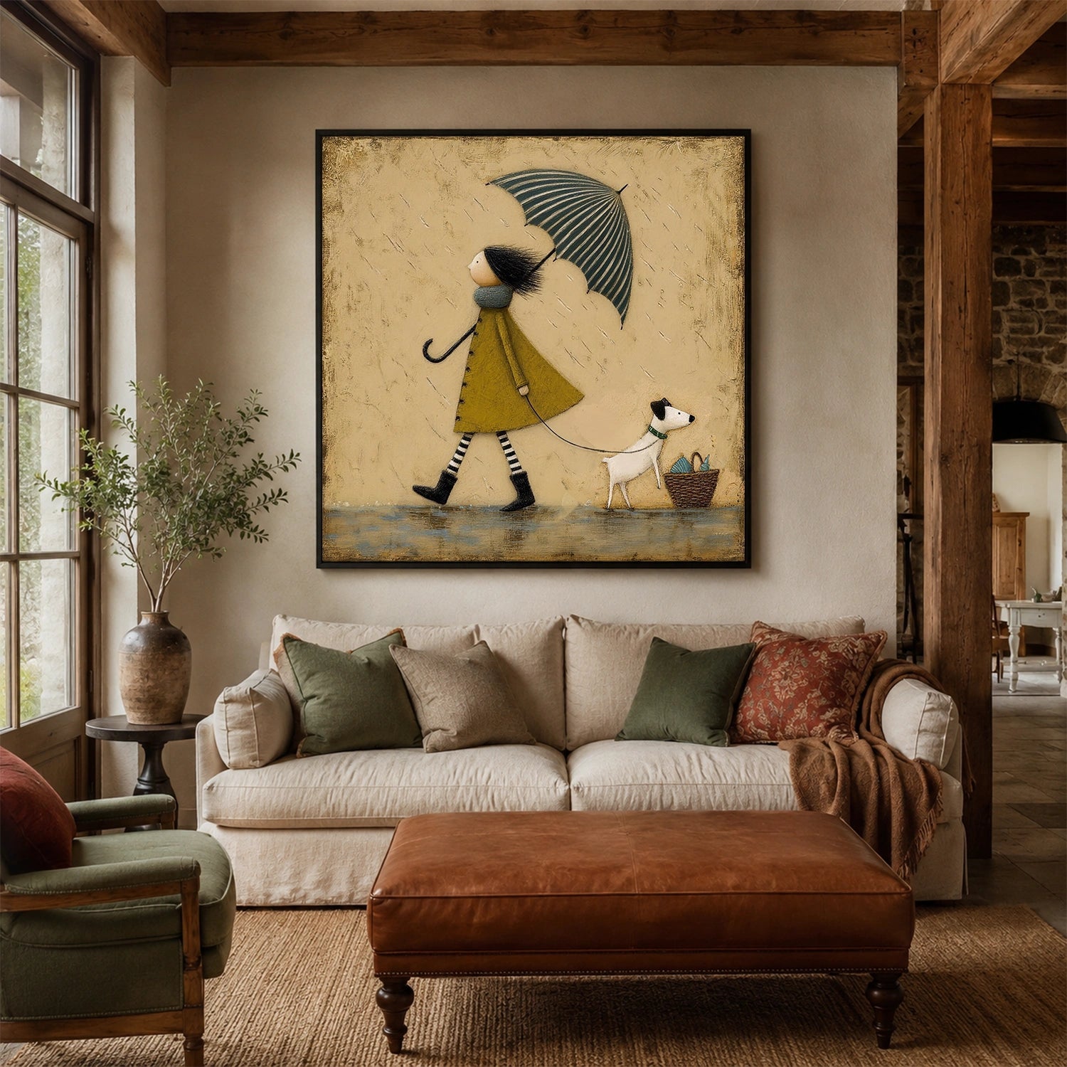 Abstract Portrait Wall Art #AP142