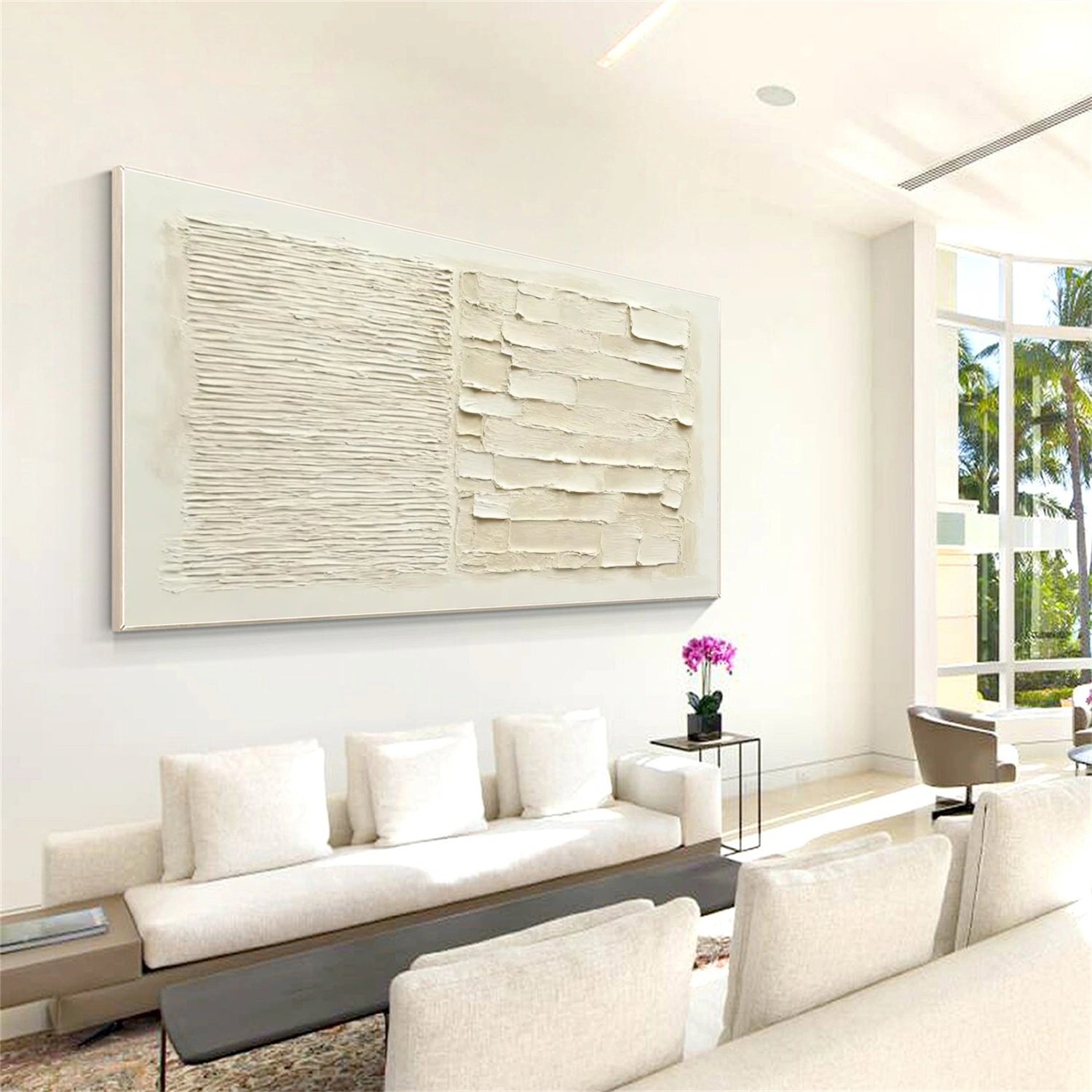 Minimalist Textured Canvas Art #MM285