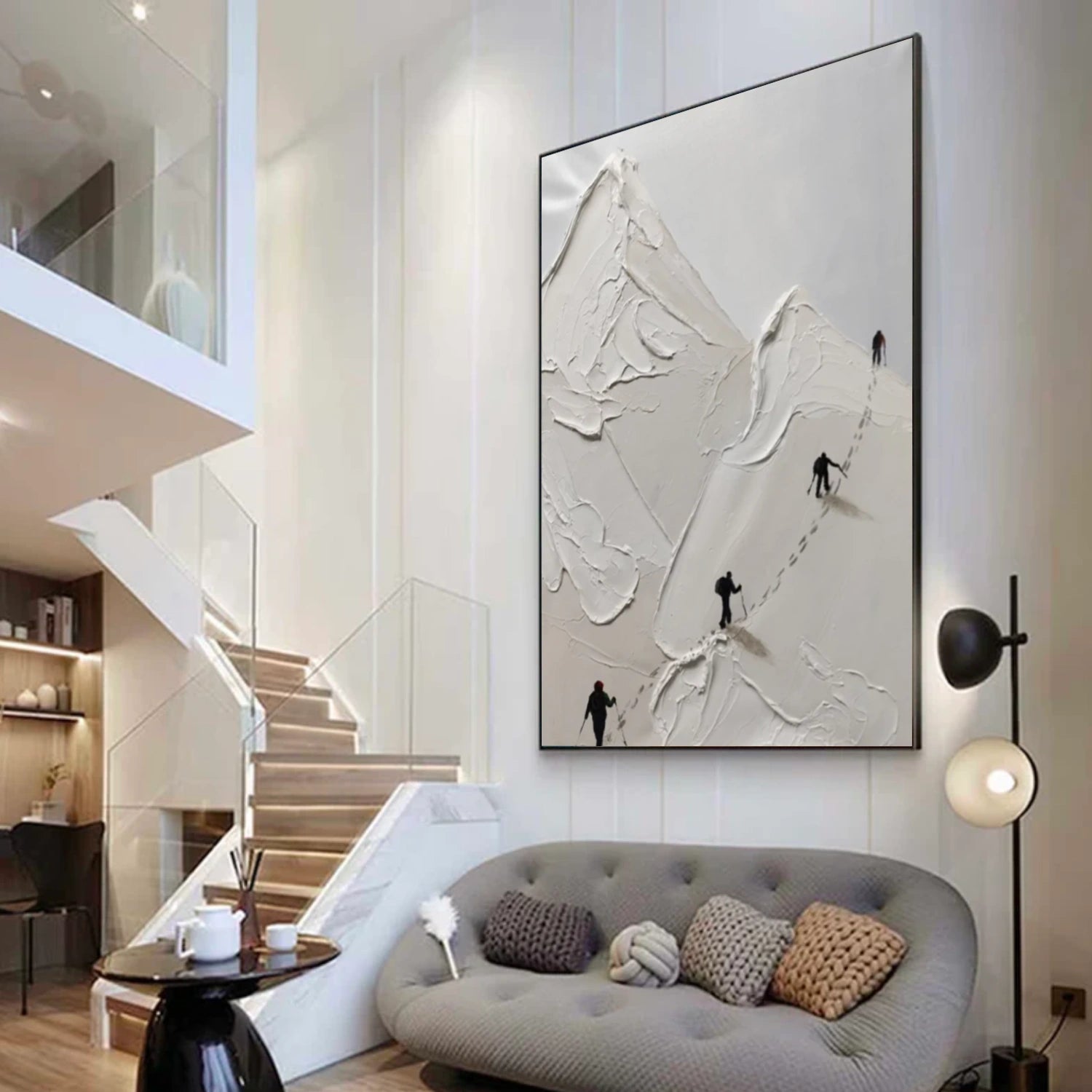 Climbing Sport Textured Wall Art #SA076