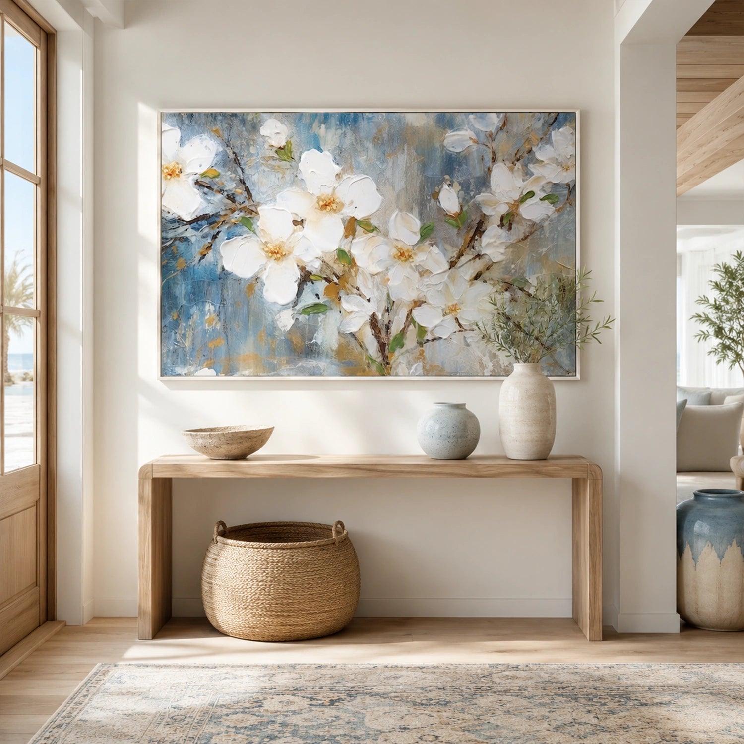 Flower & Tree Abstract Wall Art #ML277
