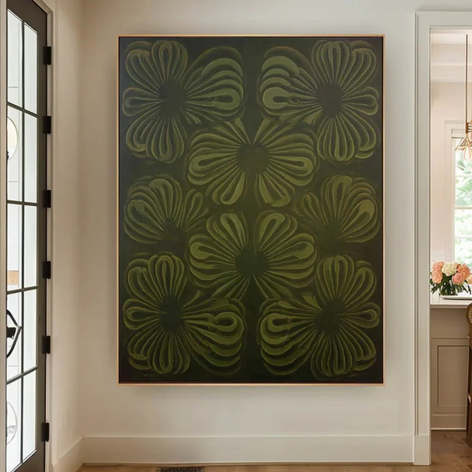 Flower & Tree Abstract Wall Art #ML196