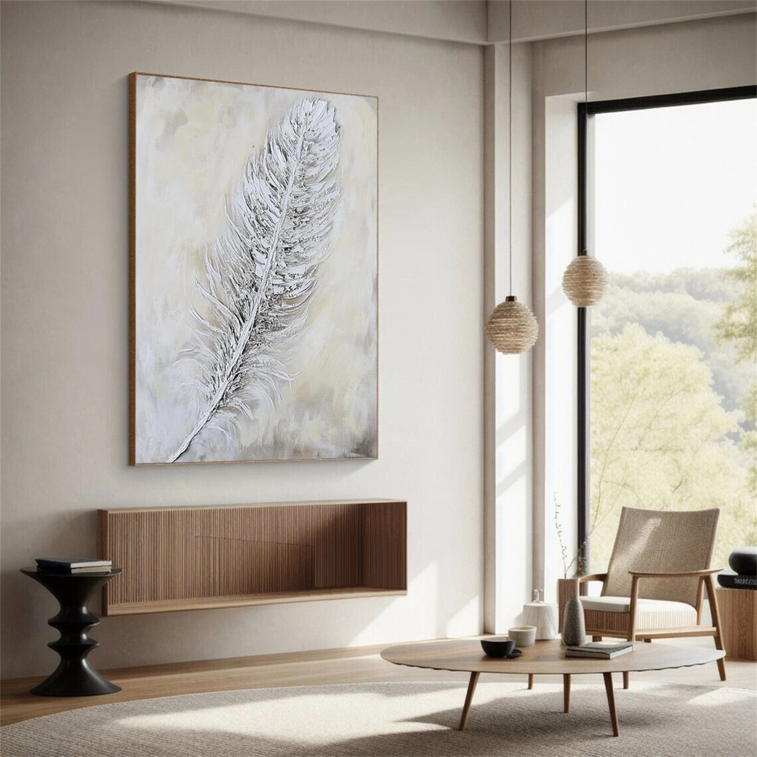 Flower & Tree Abstract Wall Art #ML249