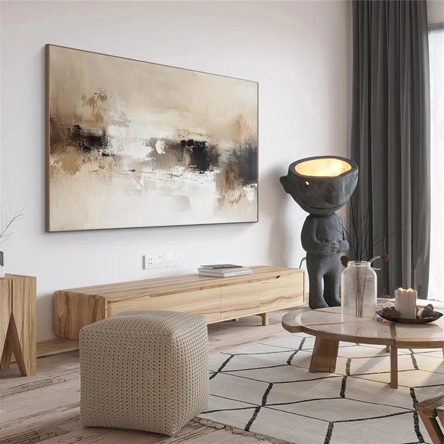 Abstract Canvas Art #WS850