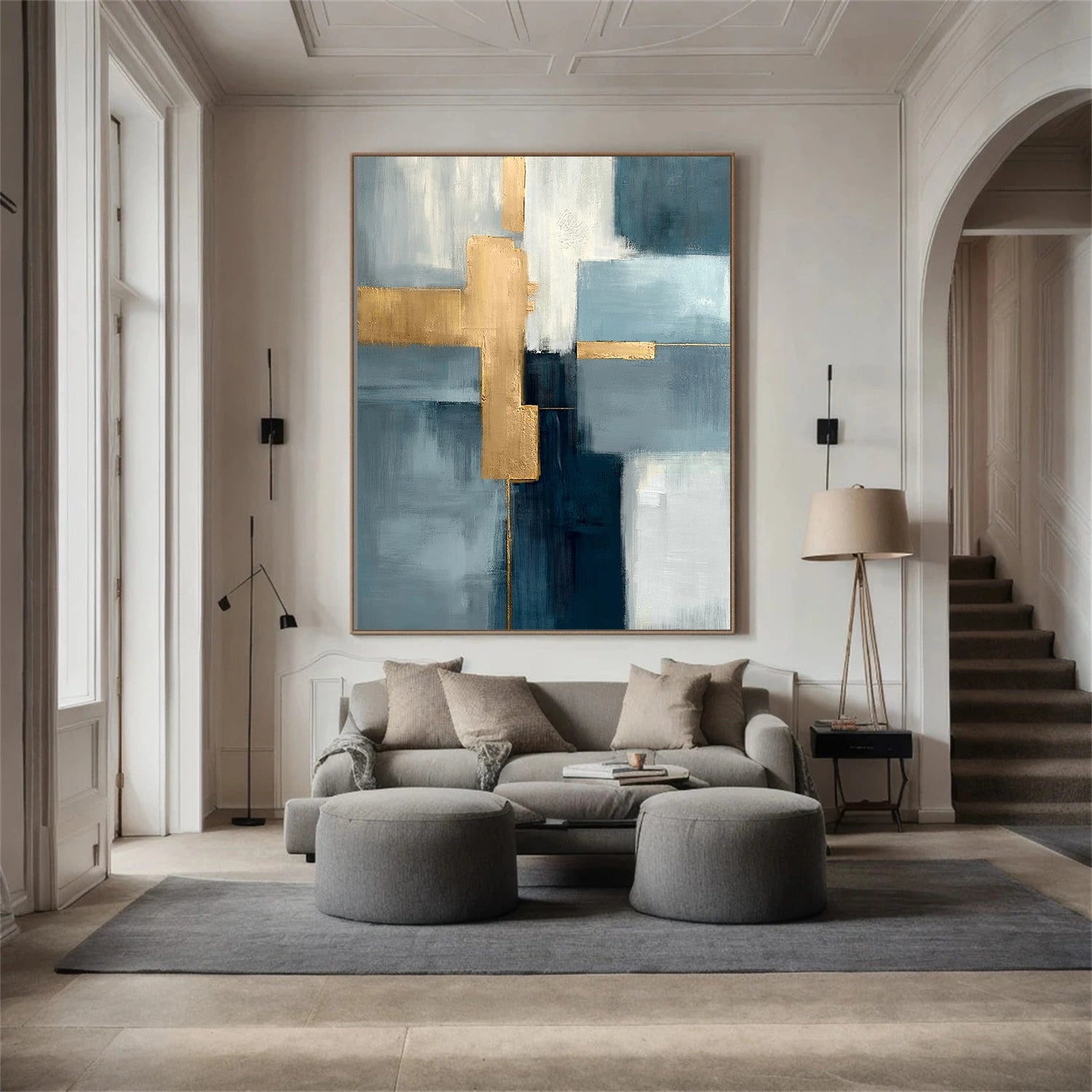 Abstract Canvas Art #WS581