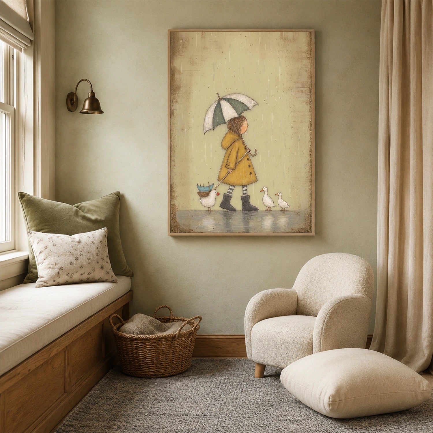 Abstract Portrait Wall Art #AP140