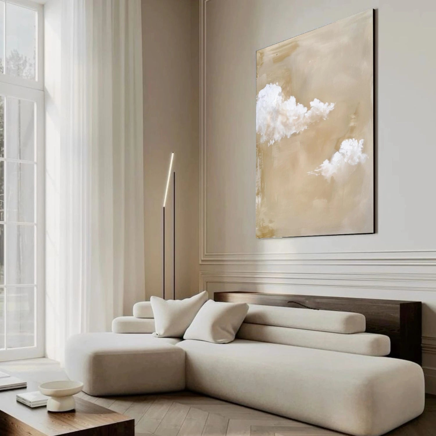 Sea & Sky Abstract Wall Art #MS186