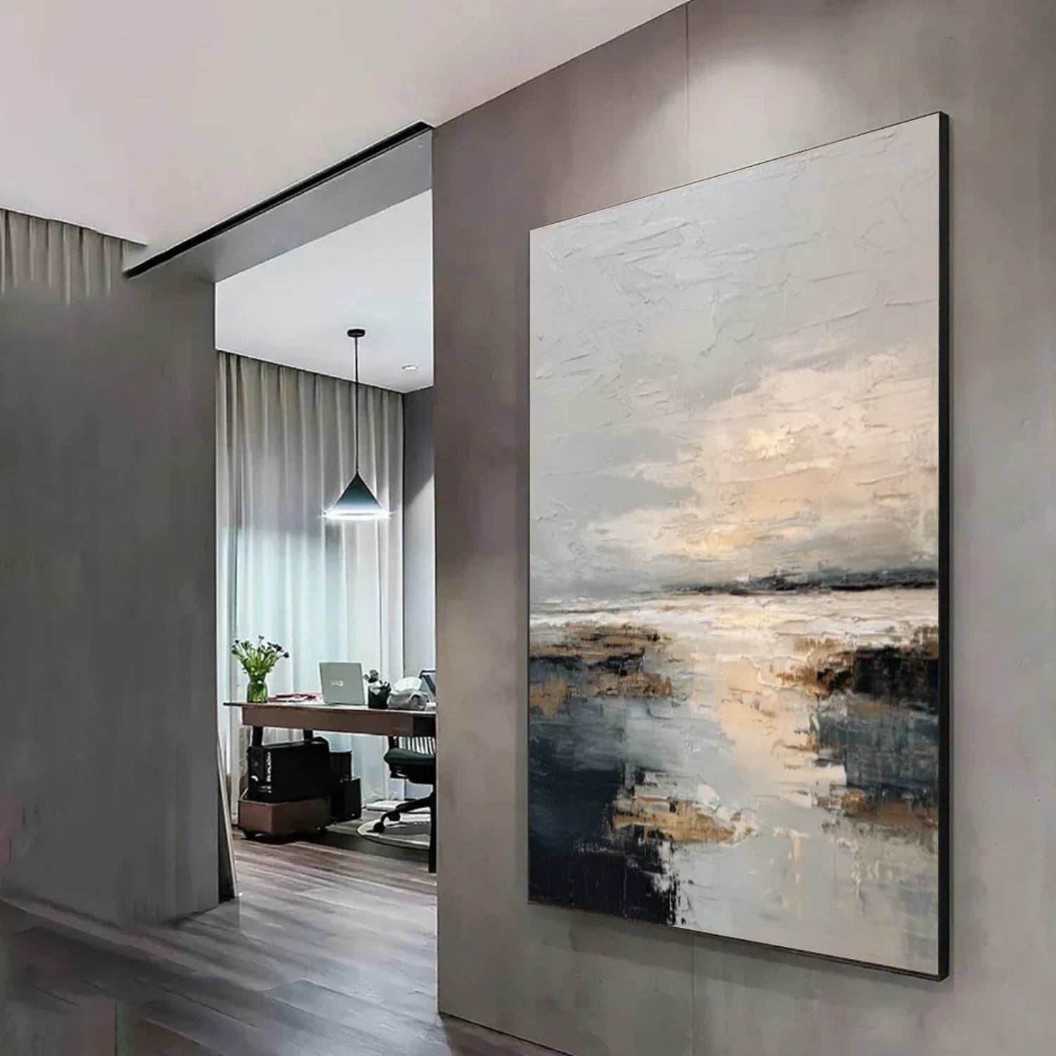 Abstract Canvas Art #WS844